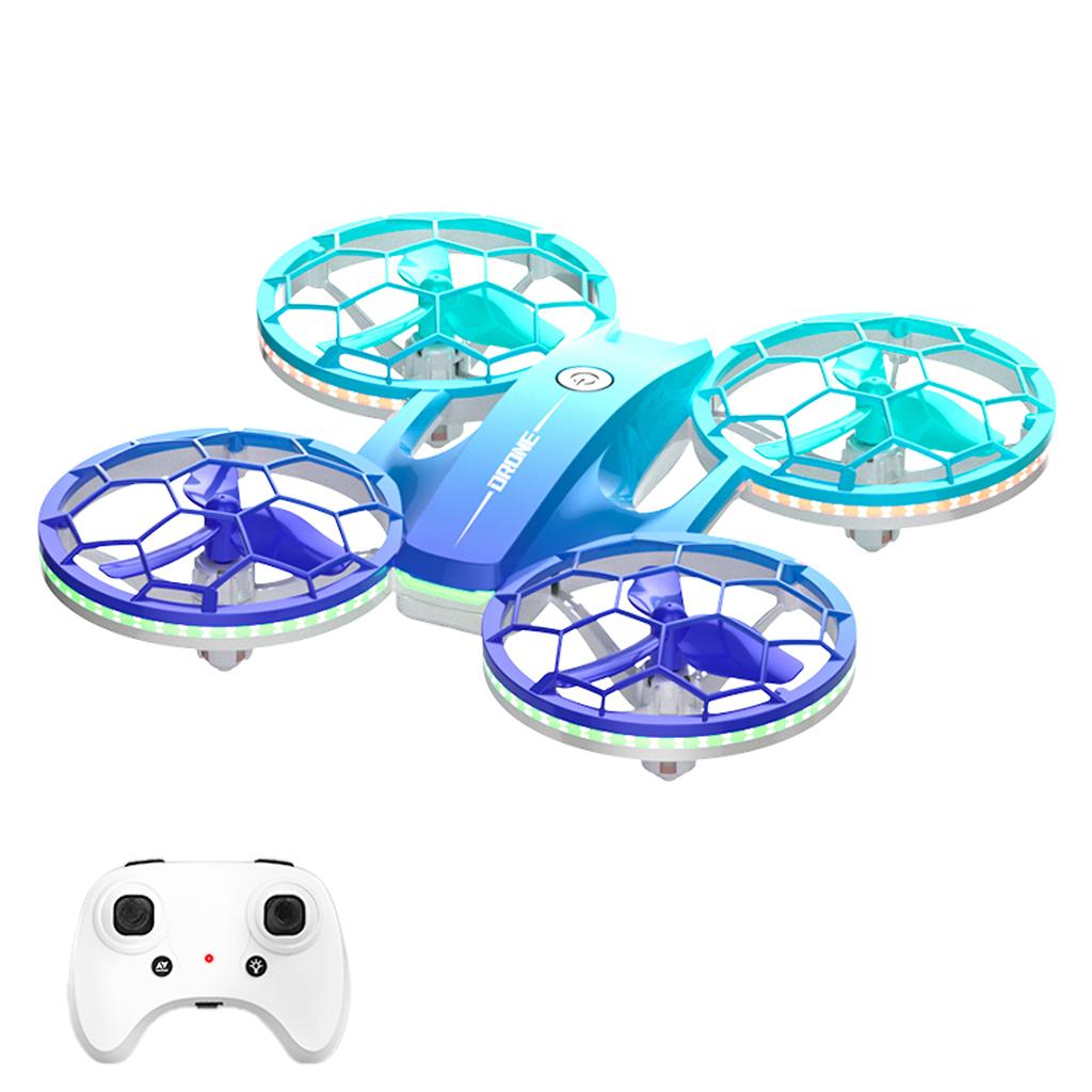 Mini Quadcopter for Kids, Remote Control Aircraft with Altitude Hold, Headless Mode, LED Lights, 360 degrees  Flip, One