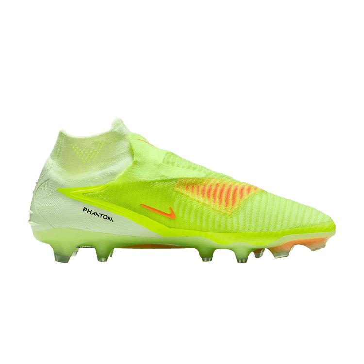 

Nike Phantom 6 High Elite FG Hyper Crimson Limelight Unisex Cleats Green Black HJ2147-800 42