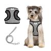 Dog Leash Harness for Small Medium Dogs Adjustable Chest  Vest Strap  Dog Walking Leash Set Pet Outdoor Supplies