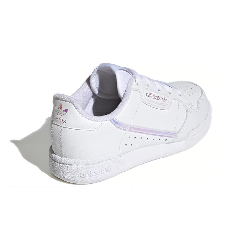 adidas Originals Continental 80 Bequeme Strapazierfähige Low-Top Kinder-Sneaker Kinder-Sneaker Weiß FU6668