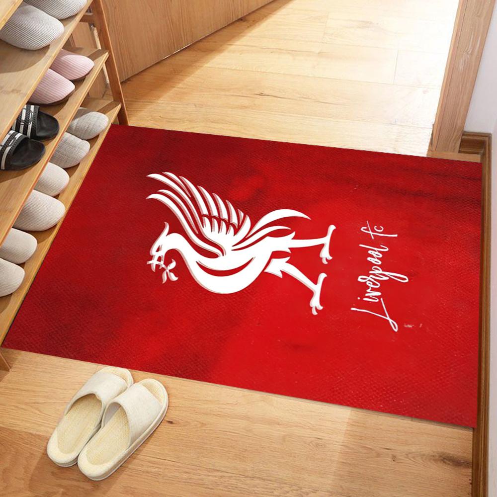 Liverpool Football Club Floor Mat Suitable For Dormitory Bedrooms Dining Room Foyer Antislip Carpet Office Home Decor Spiritual Gift
