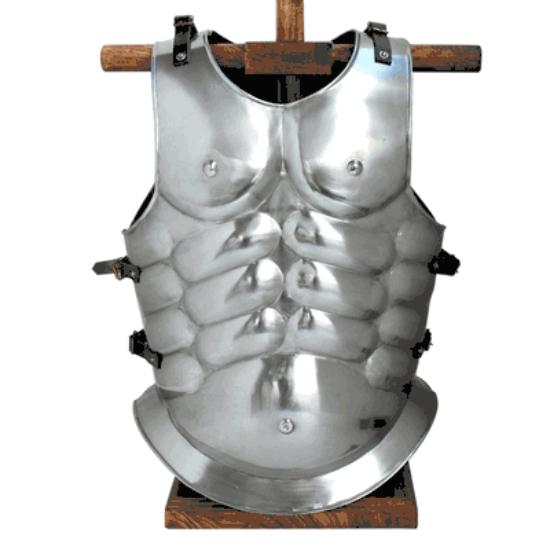 Medieal Collectible Gresk Medieval MUSCLES JAKKE Bærbar HALLOWEEN-kostyme