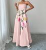 Summer European Style Fashion Casual Print Maxi Dress Women Clothing