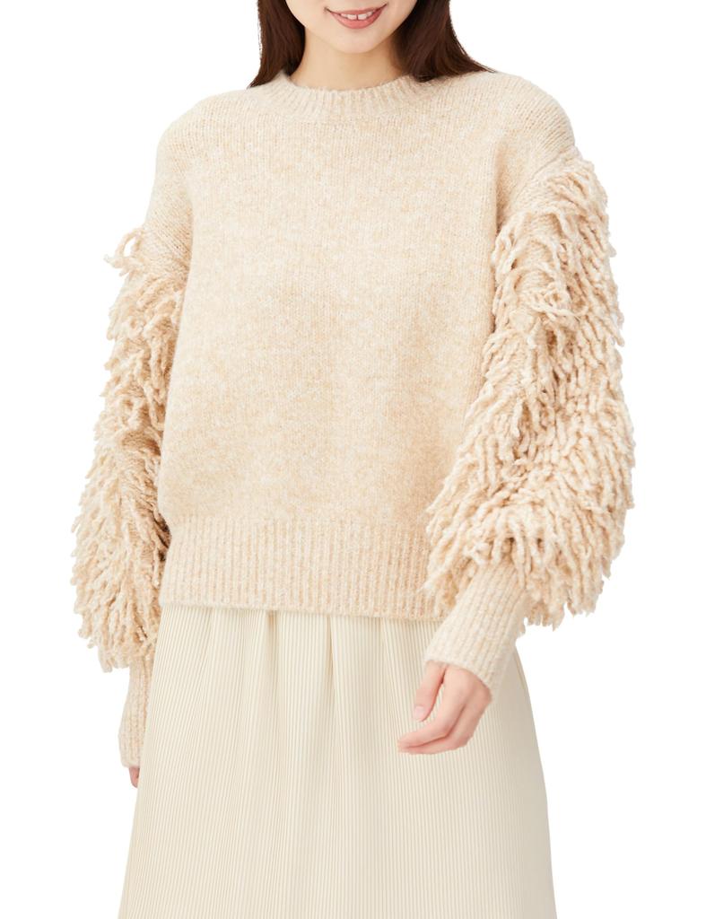 Emi Fringe Sleeve Pullover Knit Women's (13WNT235051)