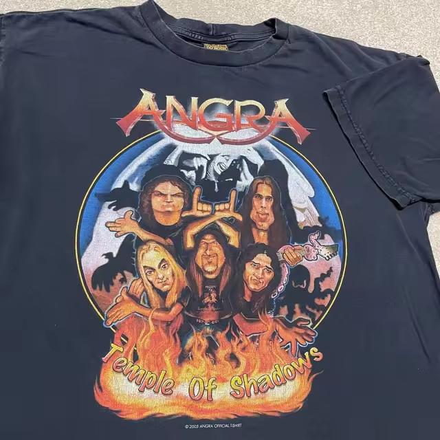 ANGRA Temple Of Shadows Tour 2005 shirt full size S5XL Unisex T-Shirt XL