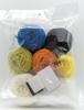 Hamanaka Knitting Kit - Wild Bird Series: Amigurumi (using Hamanaka Amelie yarn) - B: Japanese White-eye, C: Kingfisher (Size: Approx. 5.5cm wide x