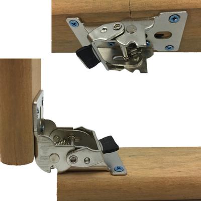 90 Degree Folding Hinge Easy To Install Invisible Bracket Folding Table Leg Extension