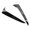 Gloss Black Pair Rear Window Side Wing Spoiler For BMW X3 F25 2011-2017