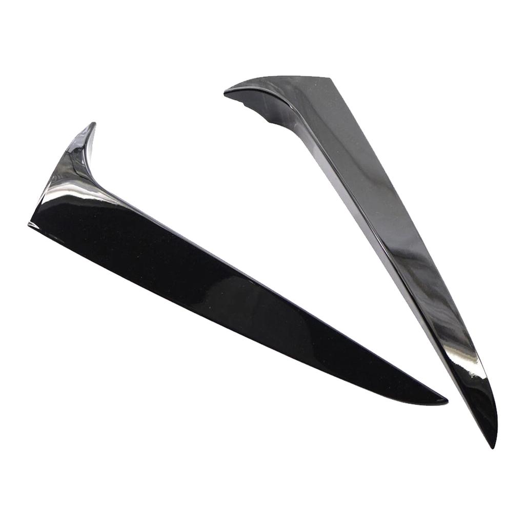 Gloss Black Pair Rear Window Side Wing Spoiler For BMW X3 F25 2011-2017