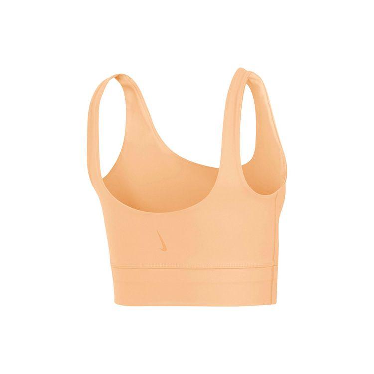 Nike Yoga Luxe Short Top Vest Women Tops Pink Orange CV0577-734