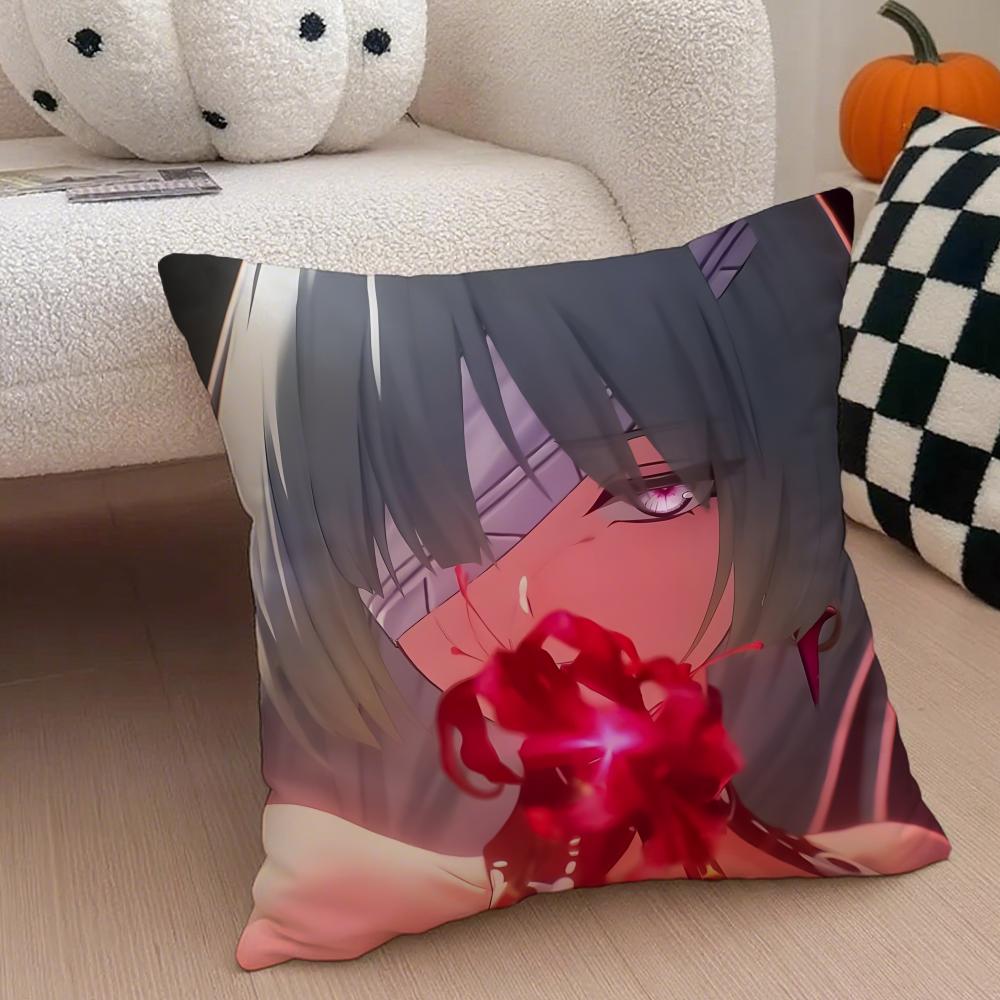 Wuthering Waves pPhrolova Game Cushion Cover Throw Pillow Cover Hidden Button Durable Polyester Chair Cushion