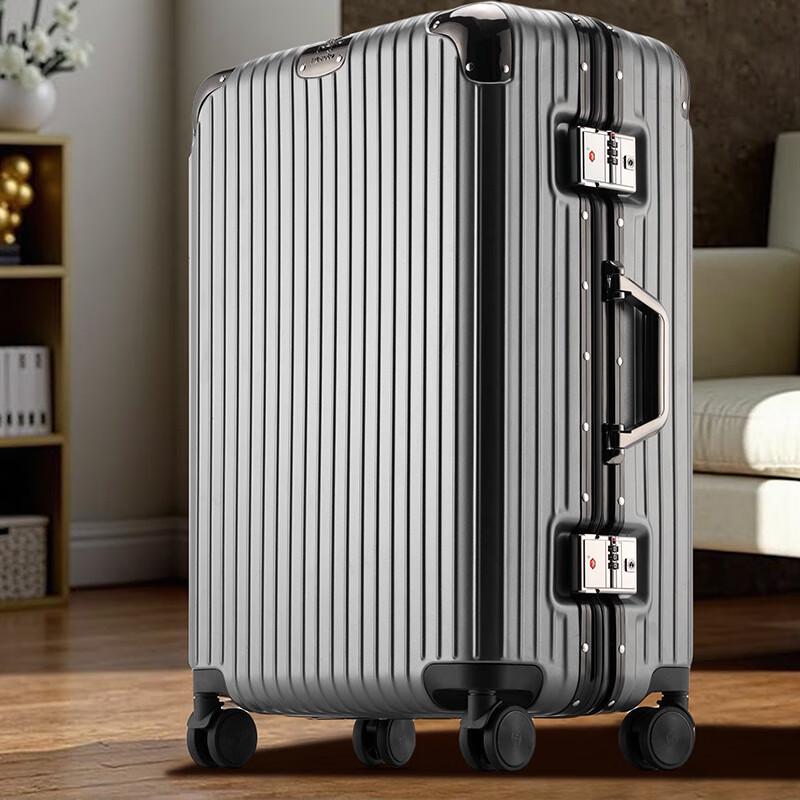 KANDEXS Aluminum Frame Hardshell Luggage 22 Inch