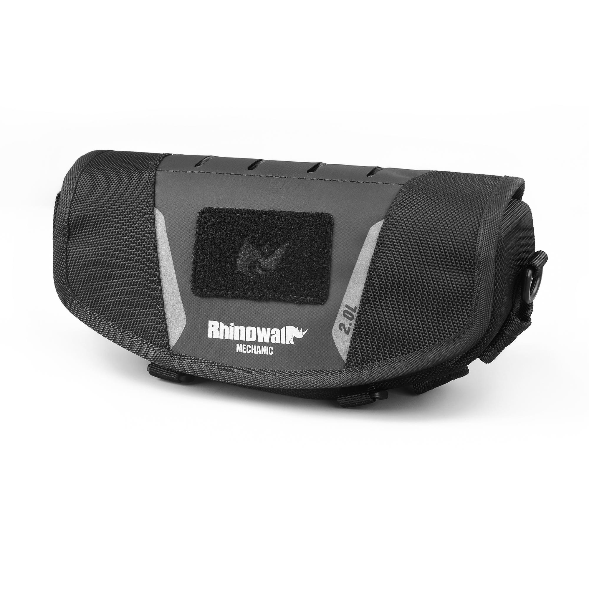 

RHINOWALK MJX2010 Motorcycle Handlebar Bag Front Storage Pouch Phone Holder Crossbody Bag for Outdoor