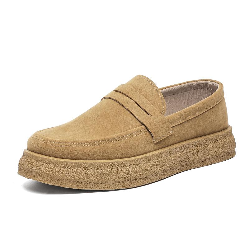 Fashion Men's Loafers 2025 Casual Shoes Four Season New Breathable Male Comfort Outdoor Walking Shoes Fashion Student Flat Shoes
