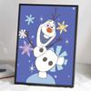 DIY Diamond Painting Dancing Olaf Cross Stitch Kit Mosaic Art Diamond Painting Full Circle Diamond Home Decoration