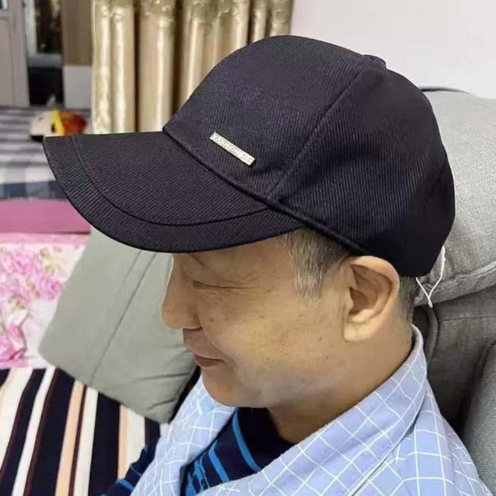 Sunscreen Solid Color Baseball Cap Adjustable Simple Sunshade Casquette Men Peaked Hat  Sports