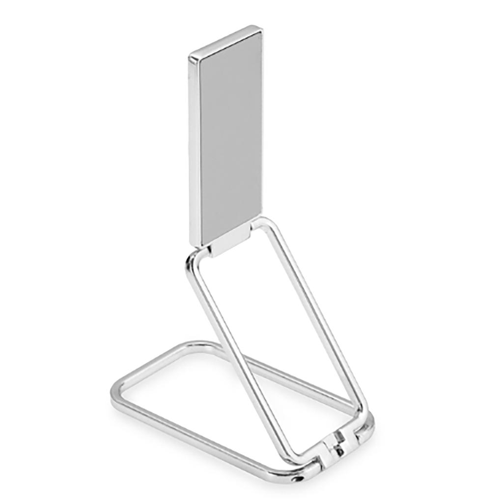 Folding Cell Phone Stand Desk Adjustable Phone Holder Zinc Alloy Phone Stand Finger Kickstand For All Phones Tablet