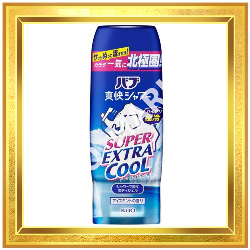 

Japan Kao Bub Освежающий гель для душа Super Extra Cool s1090