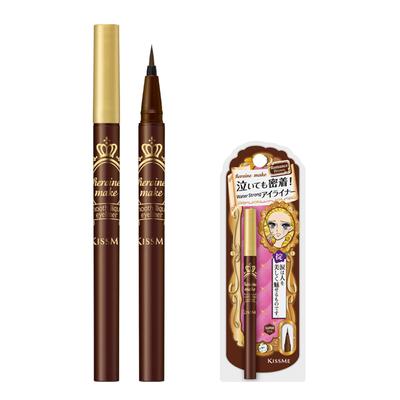 Kiss Me Heroine Make Smooth Liquid Liner P 0,4 ml, Romance Brown, 1 Stk.