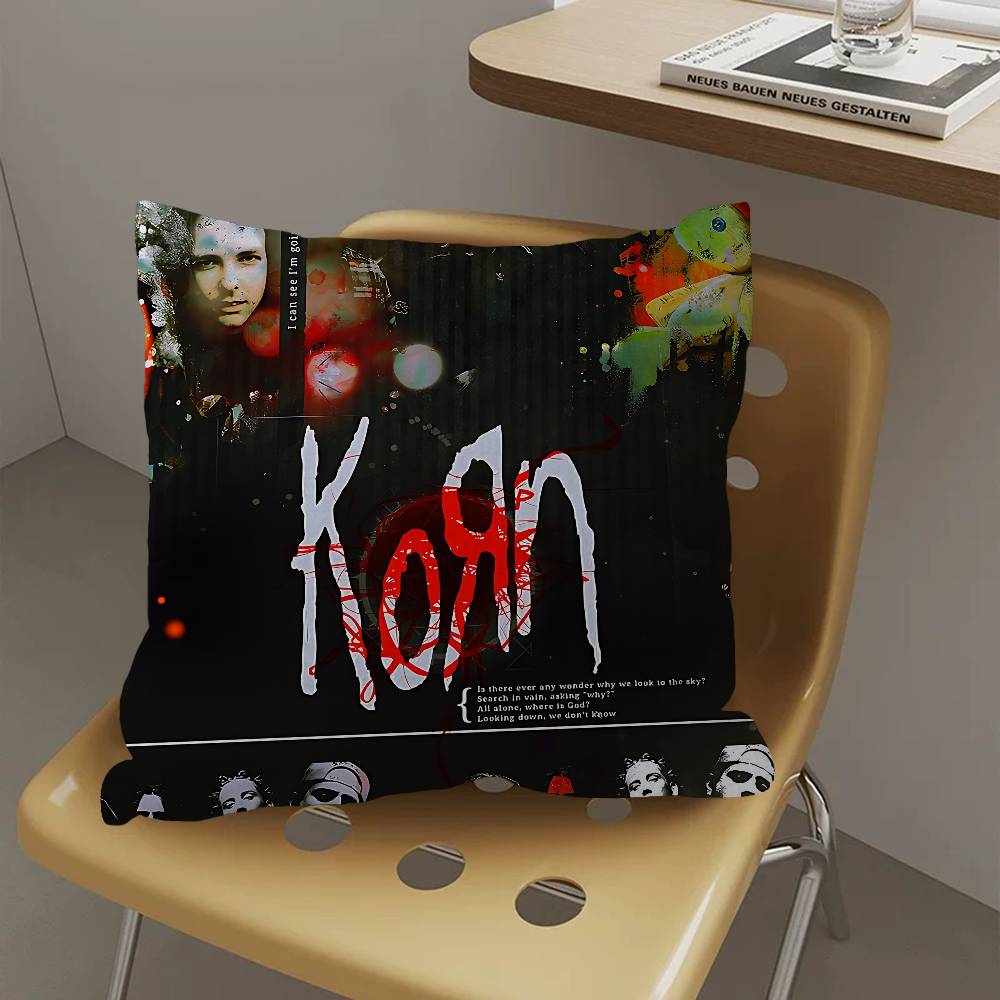 Rock Band K-Korn Kissen Geschenk Home Office Dekoration Kissen Schlafzimmer Sofa Auto Kissenbezug Kissenhülle