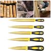 Ergonomic Handle Wood File Woodworking Carving Tapered Rasp for Comfortable Use in Home Craft Projects and Wood Shaping