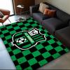 1 Stück Teppich Sassuolo Fußballwappen Design Teppich, Stuhlteppich, Läufer für Büro Schlafzimmer Wohnzimmer Schlafzimmer, Fußabtreter Dekoration Weihnachts-Fan-Geschenke