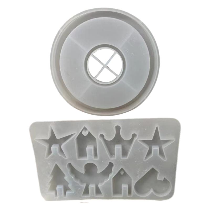 Versatile Silicone Crown Mold Delicate Irregular Table Ornament Crystal Dropping Silicone Mold for Craft Lover 1