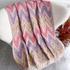 [T818] 96*96cm Square Women Jacquard Scarf Thick Imitation Cashmere Tassel Shawl Winter Warm Neck Hijab Wrap Pashmina Blanket