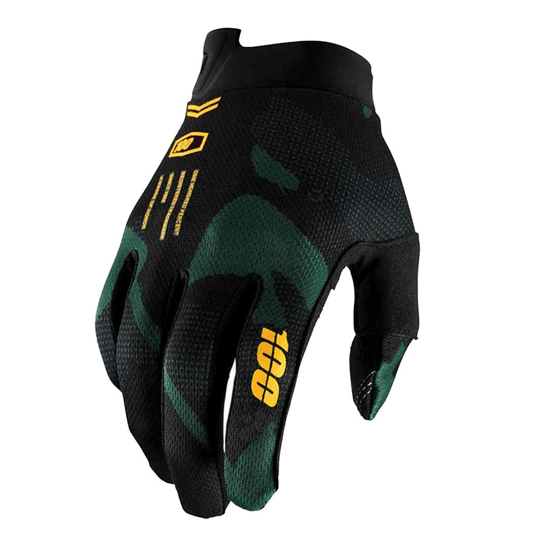 

100 Motocross Racing Gloves Mens Women Breathable Off-road BMX MTB Mountain Bike Guantes Downhill Full Finger Motorcycle Gloves XL