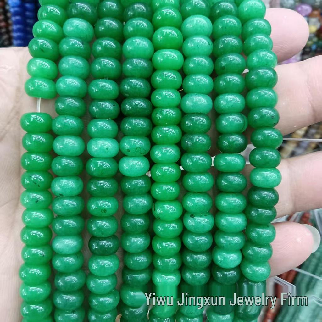 100 Natural Stone 5x8mm Abacus Beads for Jewelry Making – Bracelets & Necklaces