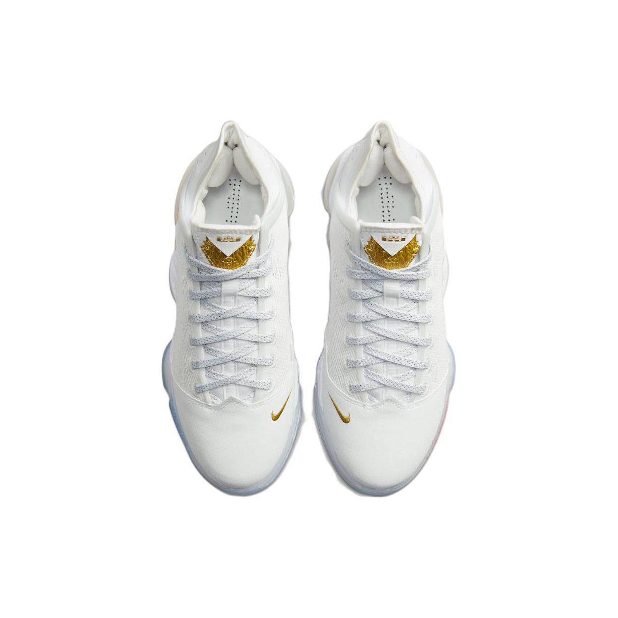 Titan x Nike LeBron 19 Low Beyond The Seas Унисекс Кроссовки Белые DV3334-100 41 — фото 4