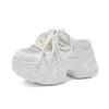 Baotou half slippers women's summer 2025 new outer wear sequins versatile mesh dad shoes breathable thick-soled lazy sandals