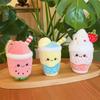 Plush Summer Fruit Shake Toy With Pp Cotton Filling For Kids And Collectors