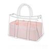 DGAZ Luxury Silk and Satin Inner Bag for Tote Bags, Garden Party Bags 30/36/49 (Pink, GP30)