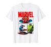 Marvel Comics Retro Classic Spider-Man & Hulk Box Up Shot T-Shirt
