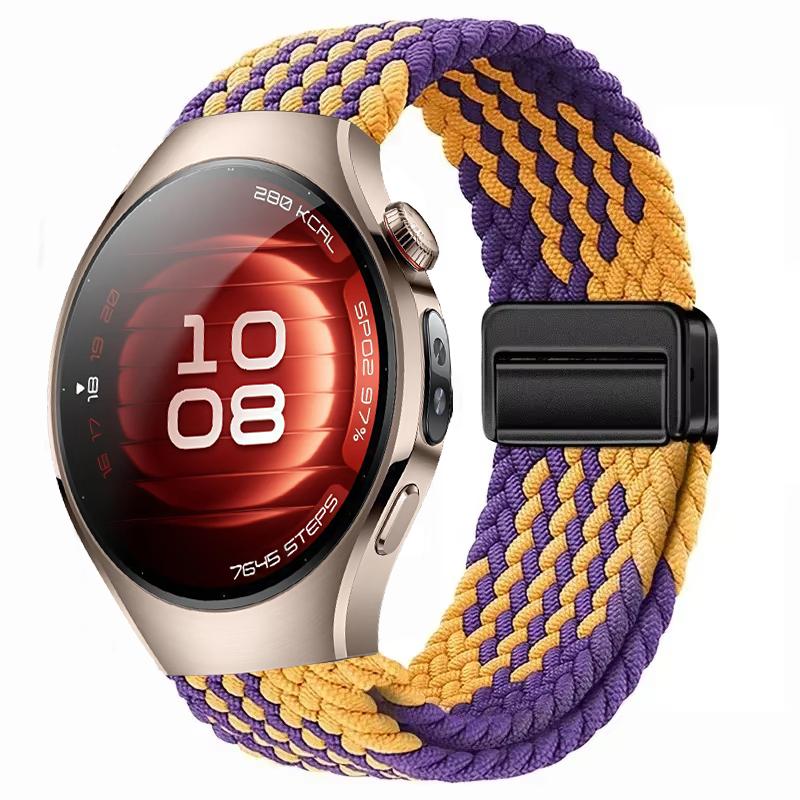 20mm 22mm Nylon Strap for Huawei Watch 5 GT5-4-3 46mm Magnetic Bracelet Wristband Samsung Galaxy Watch 7 6 5 4 40mm 44mm Correa