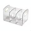 Expandable Bookend Transparent Book Holder SpaceSaving Desk Shelf for Students, Educators, School,