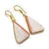 Bloodstone Gemstone 925 Solid Sterling Silver Jewelry Earring 1.77" GK-5736