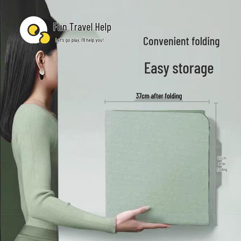Quyoubang Double-Sided Anti-Slip TPE Folding Yoga Mat