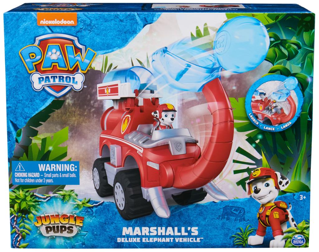 Paw Patrol Toy Vehicle MarshallDlxJungleVhicle