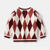 Kinderpullover 2026 neuer Kinderpullover Jungen Musterpullover Baby Unterhemd
