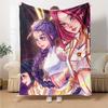 1pc KPop Demon Hunters3 Blanket, Gift, for Men and Women, Soft Blanket, Good for Sofa Bed Couch Travel, Lightweight Flannel Blanket