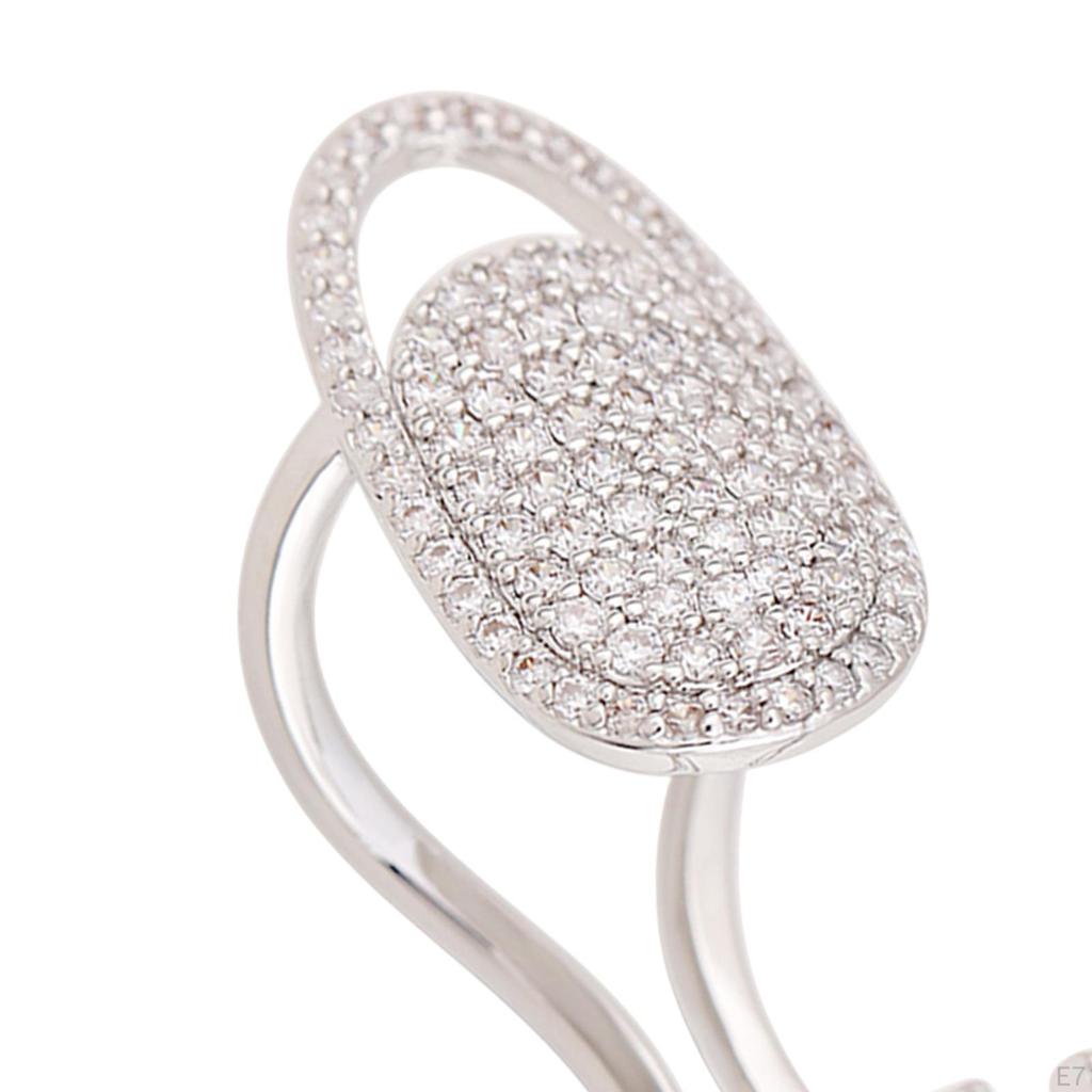 Nagelring Återanvändbara Smycken Fingernagel för Kvinnor Dejtkväll Nattklubb