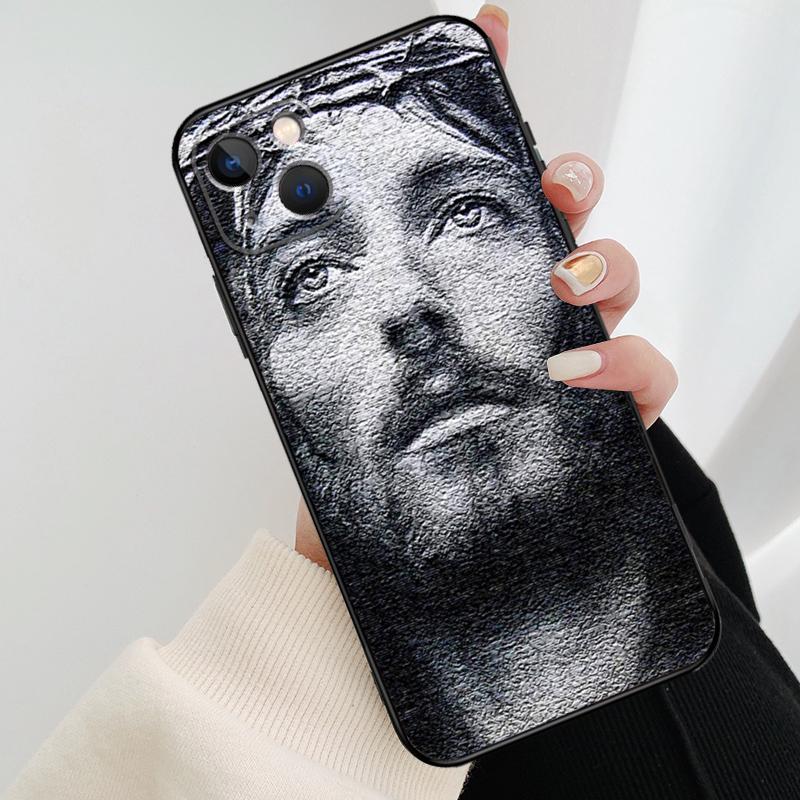 God Jesus Christ Christian Phone Case For iPhone 17 Pro Max 15 14 13 11 12 16 Pro Max mini 15 16 Plus 16e 17 Air Cover