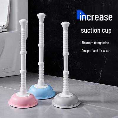 Toilet & Sewer Plunger Unclogger Tool