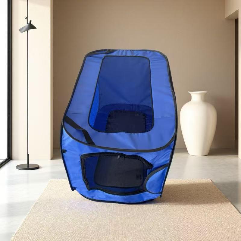 Großer Faltbarer Haustierkäfig & Bett: Geeignet für Hunde und Katzen, Outdoor-Zelt & Aufbewahrung, Haustierlaufstall