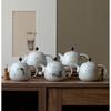280ml Ru Kiln Teapot Can Be Nurtured and Cracked Ceramic Kung Fu Tea Set