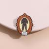 New Creative Cartoon Character Brooch Set - Anime Style Metal Badges