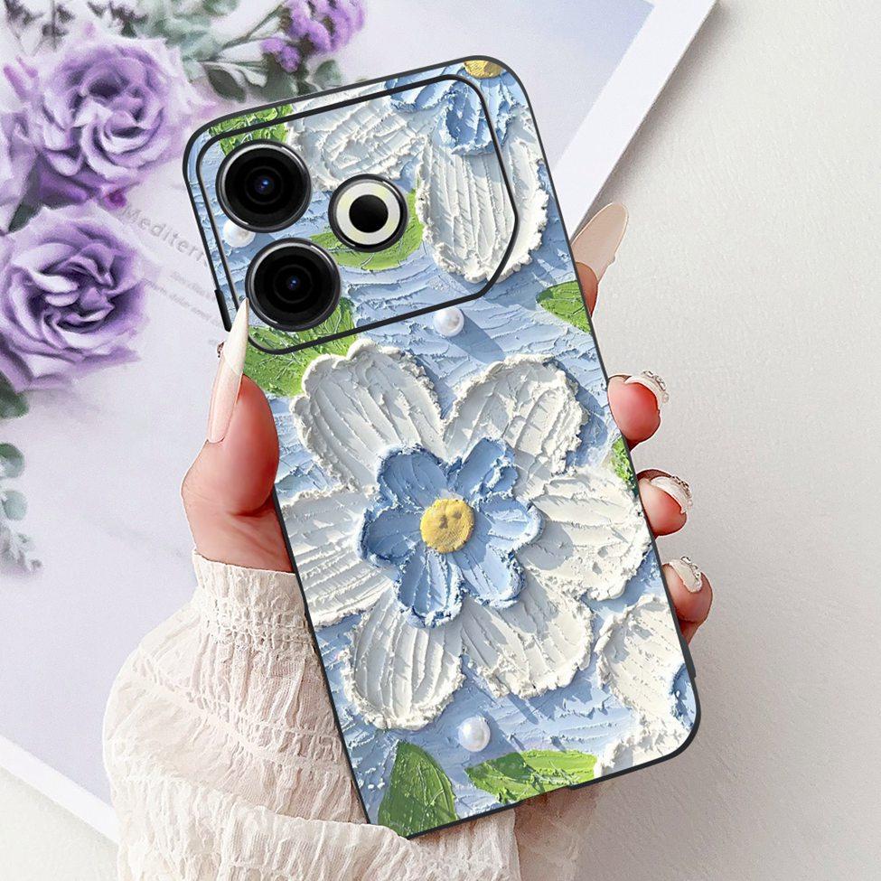 For Tecno Pova 6 Neo 4G Case Cover Luxury Butterfly Love Fashion Flowers Cool Lion Painted Phone Case For Techno Pova 6 Neo 4G