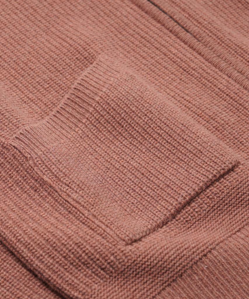 Frizmworks Wool Deck Zip Up Cardigan _ Indian Pink